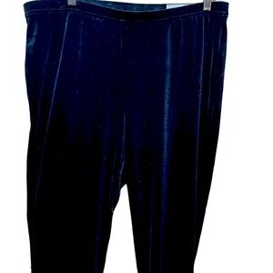 NWT Chico’s Zenergy’Live in Lounge in Love’Cotton Lounge Ankle Pants Black US L